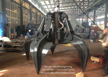 China Gancho agarrador hidráulico eléctrico industrial de la cáscara de naranja/gancho agarrador del pedazo del excavador 10 toneladas - 50T proveedor