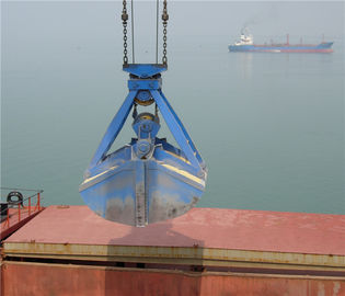 China gancho agarrador mecánico de la cubierta de la Salida-prueba de las cuerdas 20t cuatro para los granos cargados proveedor