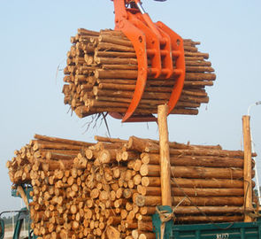 China El gancho agarrador de la madera del excavador del accesorio potente del gancho agarrador/la madera hidráulicos de los excavadores ataca proveedor