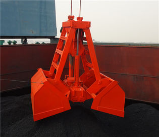 25T 6 - 12m³  Wireless Remote Control Grab for Loading Coal / Sand and Grain