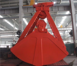 China gancho agarrador mecánico de la cubierta de las cuerdas del ³ cuatro de los 20m para el carbón del cargamento del puerto y los materiales a granel proveedor