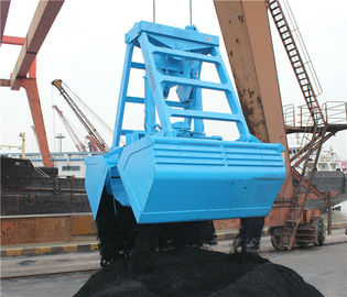China Gancho agarrador teledirigido inalámbrico en la grúa de la cubierta, color modificado para requisitos particulares del carbón del gancho agarrador marino proveedor