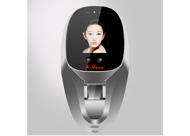China Cámara dual del sistema facial duro de la cara y del control de acceso del reconocimiento de Shell del metal de la huella dactilar proveedor