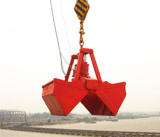 China Estándar de ISO 25T gancho agarrador hidráulico de la cubierta del ³ de 6 - del 12m electro para la grúa de la nave del carguero de graneles proveedor